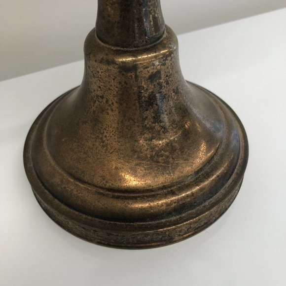 Tall Vintage Silverplate Trophy Cup - Picture 6 of 9